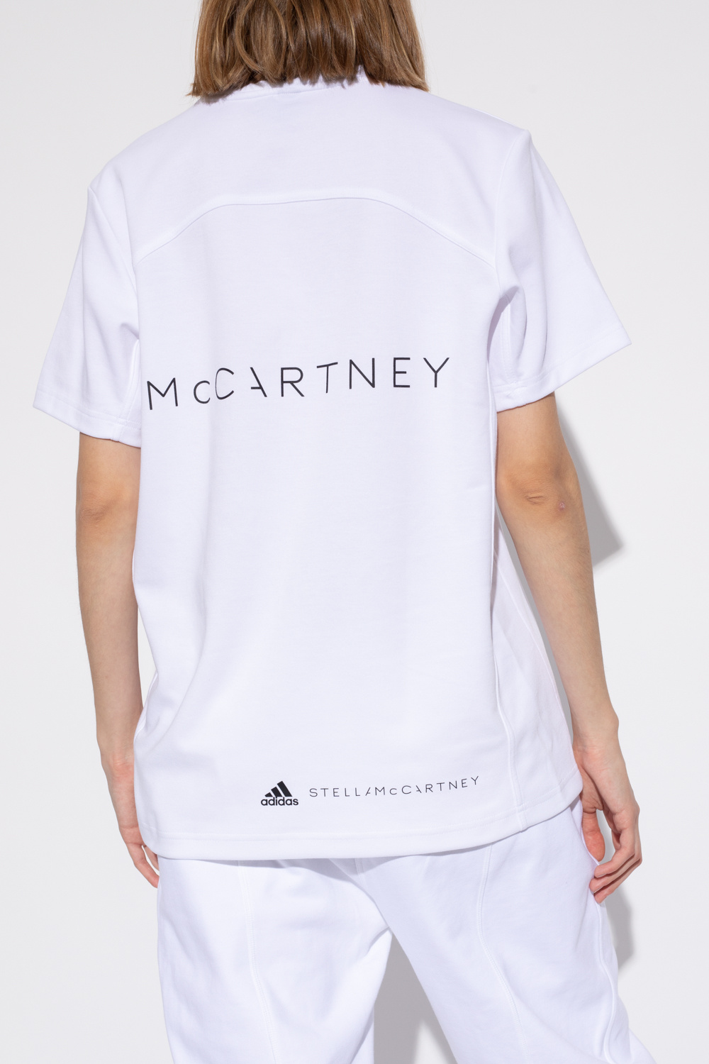 White T-shirt with logo ADIDAS by Stella McCartney - Vitkac Canada